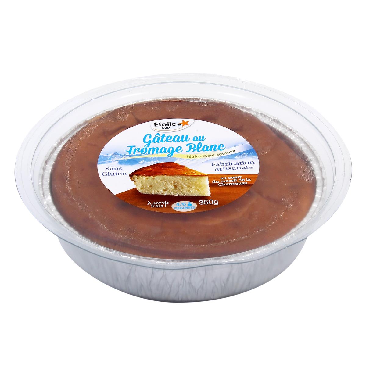 Livraison A Domicile Etoile Du Sud Gateau Au Fromage Blanc 350g 350g