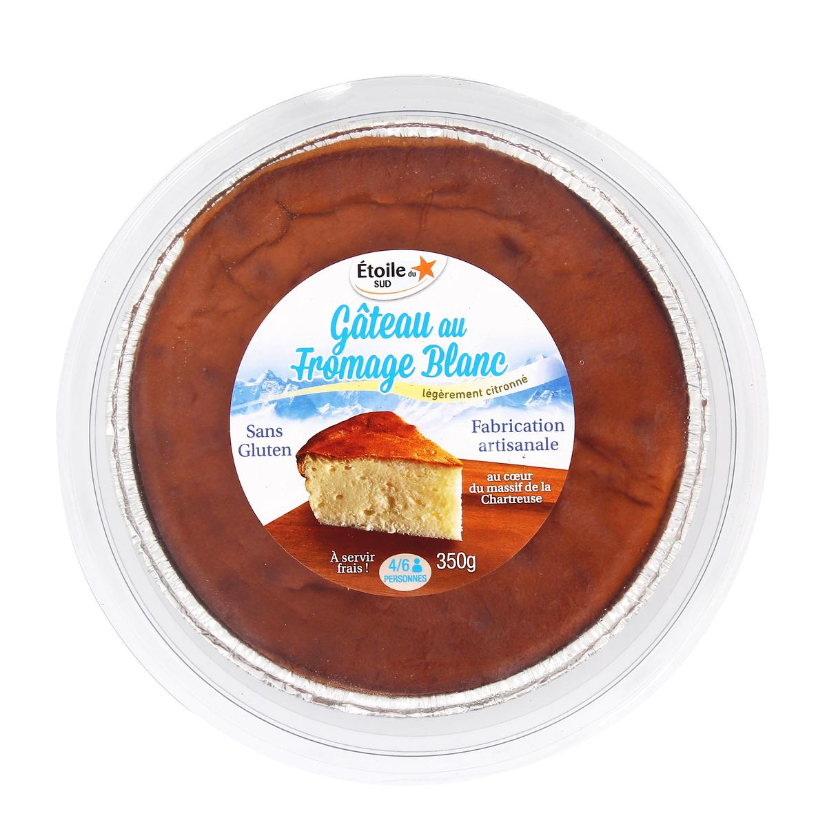 Livraison A Domicile Etoile Du Sud Gateau Au Fromage Blanc 350g 350g