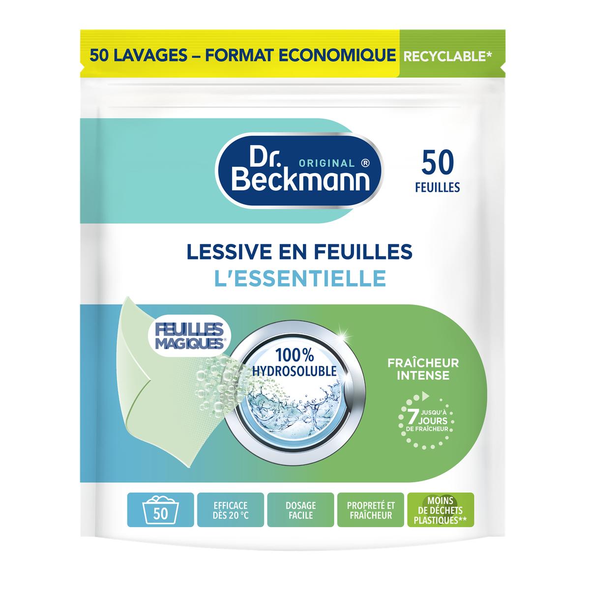 4008455611914 - Dr Beckmann - Lessive en feuilles L'Essentielle Hydrosoluble
