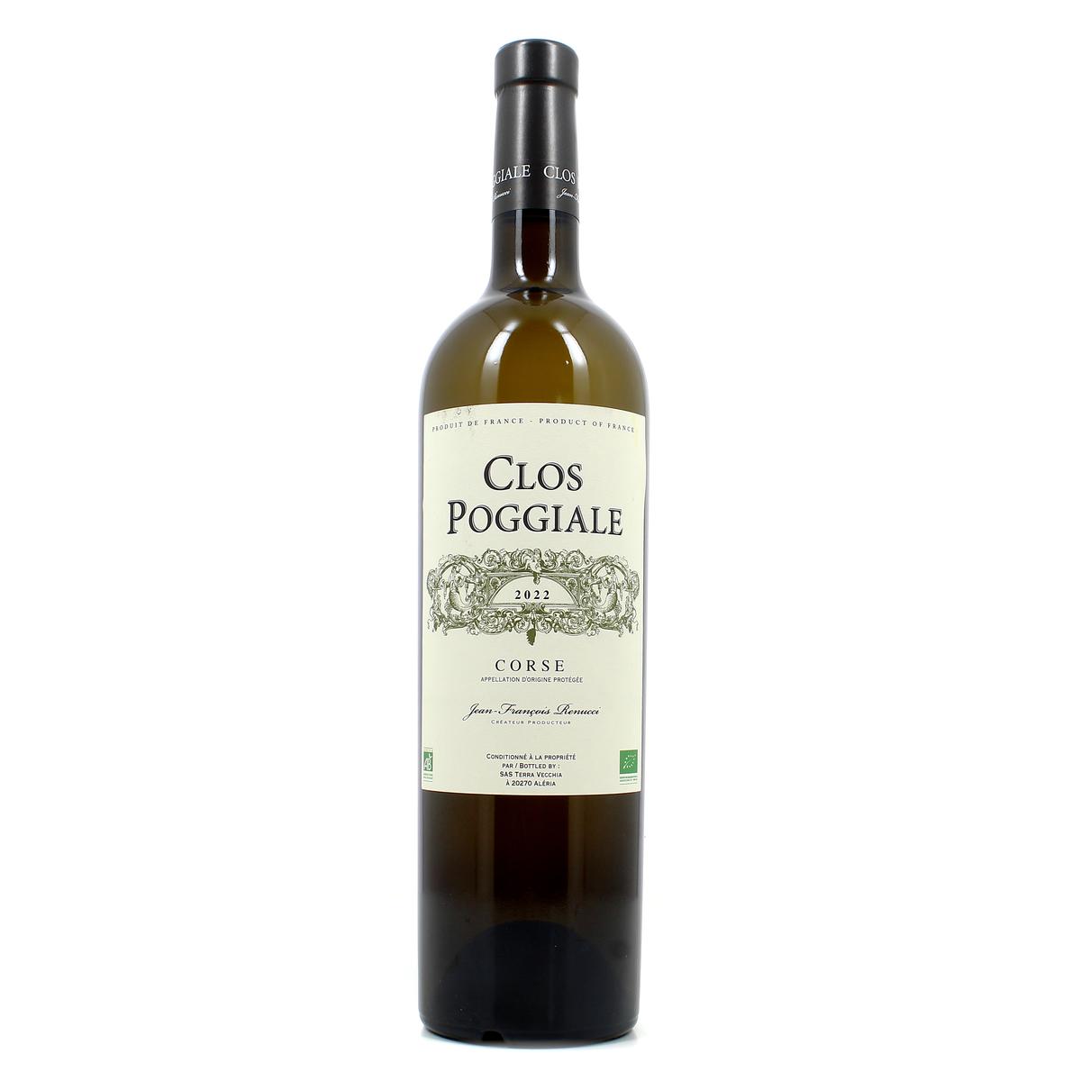 3661935892114 - Corse AOP - Clos Poggiale blanc