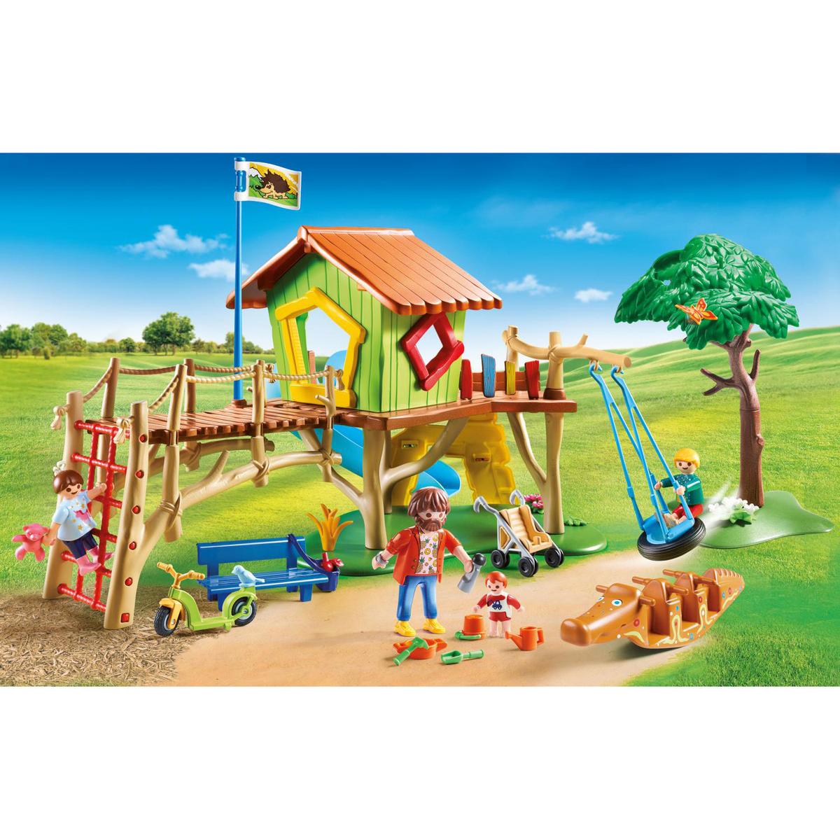 4008789702814 - PLAYMOBIL® City Life - Parc de jeux et enfants