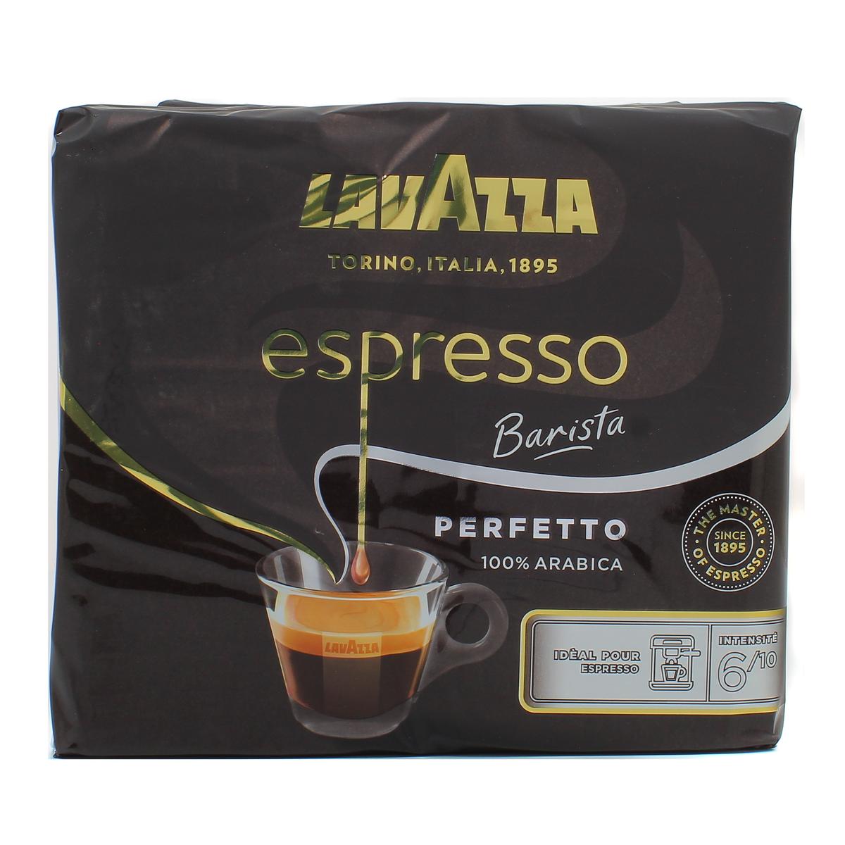 Café moulu espresso décaféiné Lavazza