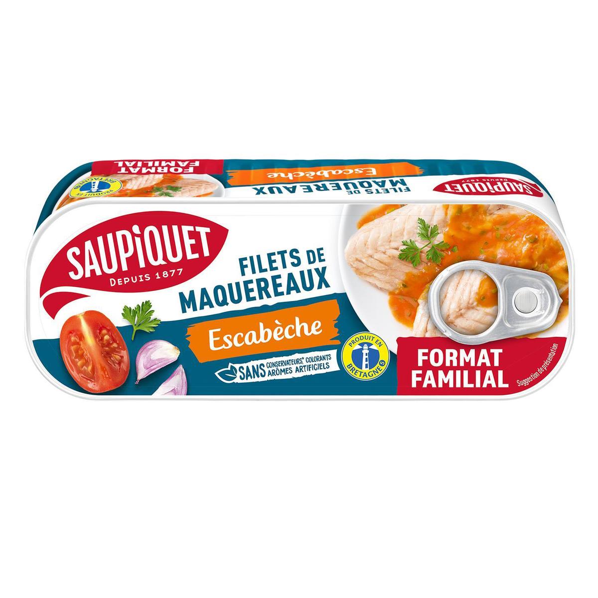 3165950224214 - Saupiquet - Filets de Maquereaux Sauce Escabèche