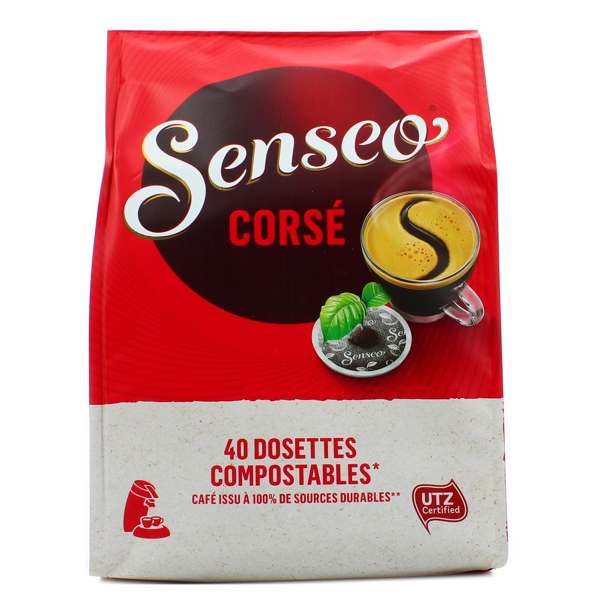 Senseo Café 54 Dosettes Corsé : : Cuisine et Maison