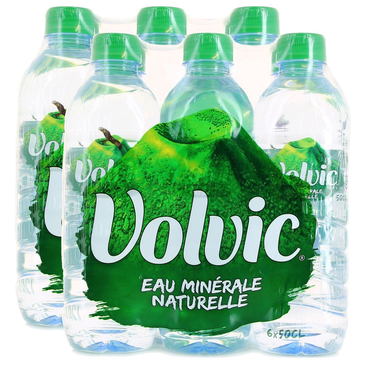 Volvic Eau Minérale Naturelle Lot De 2 Packs De 6x50cl