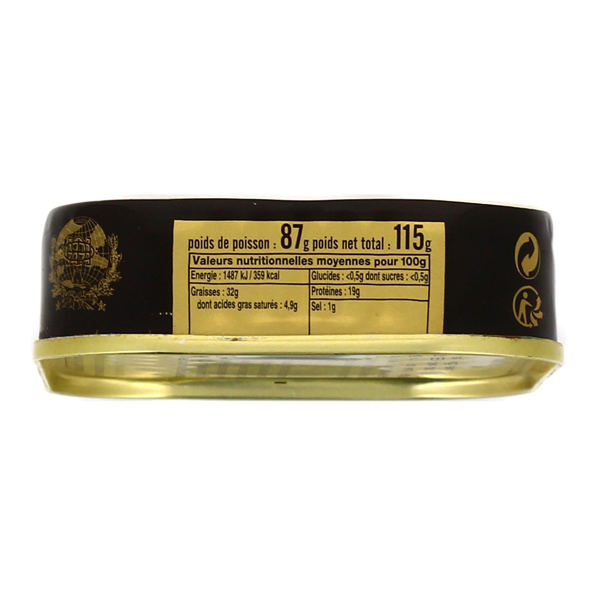 3022655100215 - Rödel - Sardines Millésimées Sans Arêtes à l'Huile d'Olive
