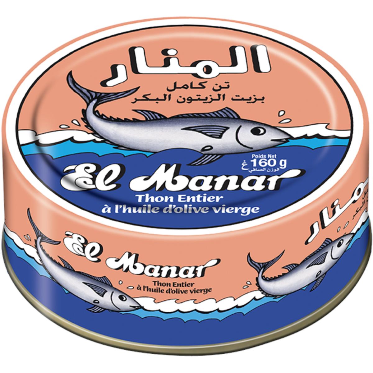 6194029100415 - El Manar - Thon entier à l'huile d'olive