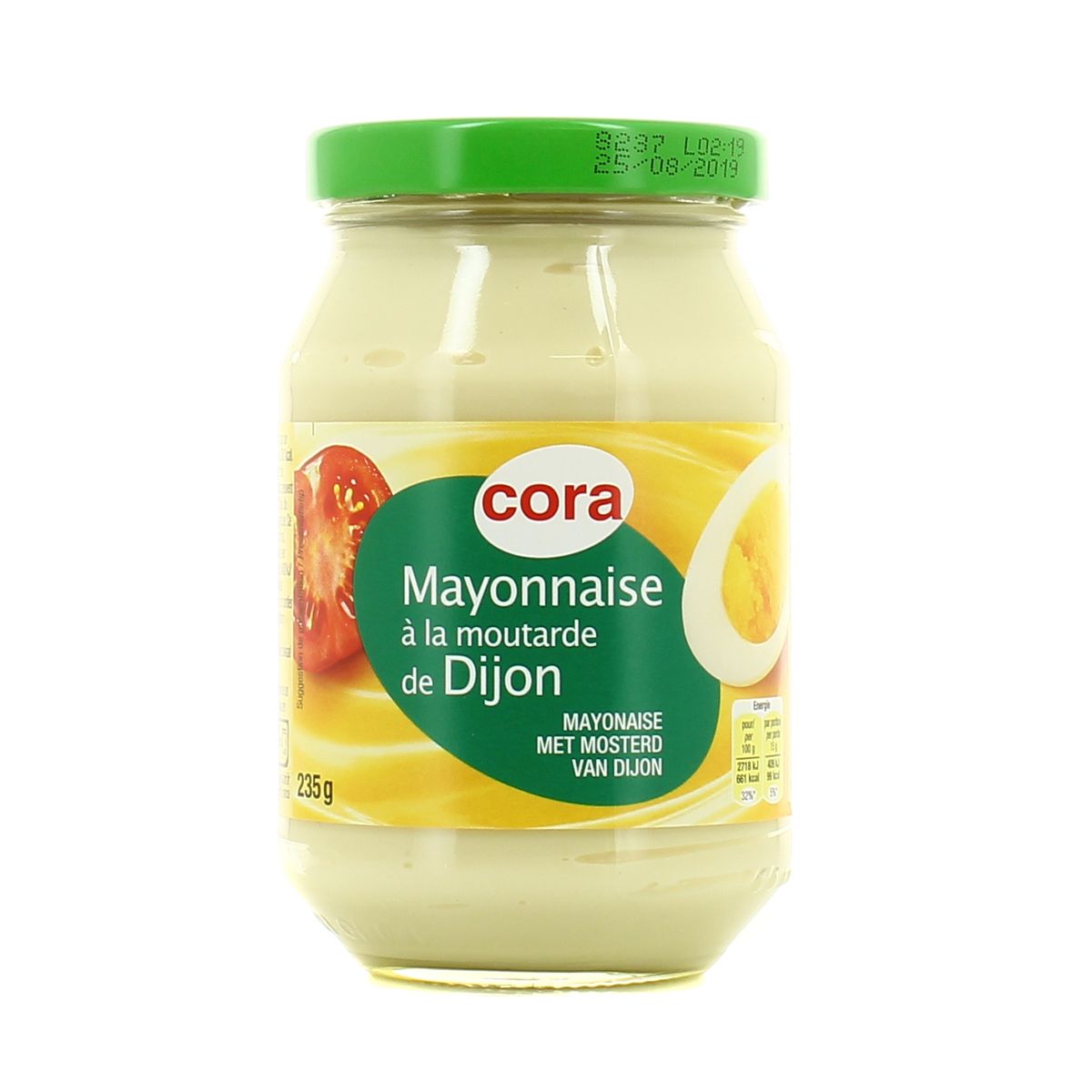 Livraison A Domicile Cora Mayonnaise A La Moutarde De Dijon 235g