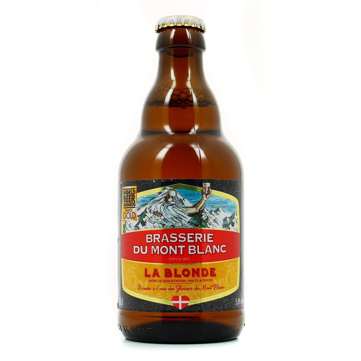 3760023241015 - Brasserie Du Mont Blanc - Blonde du Mont Blanc 5.8°