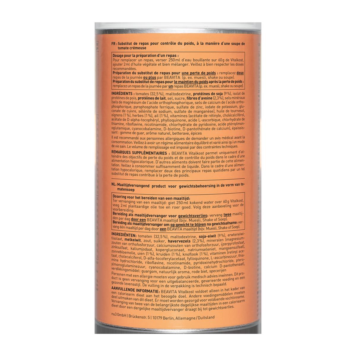 4260744953215 - Beavita - Soupe minceur Saveur Tomate