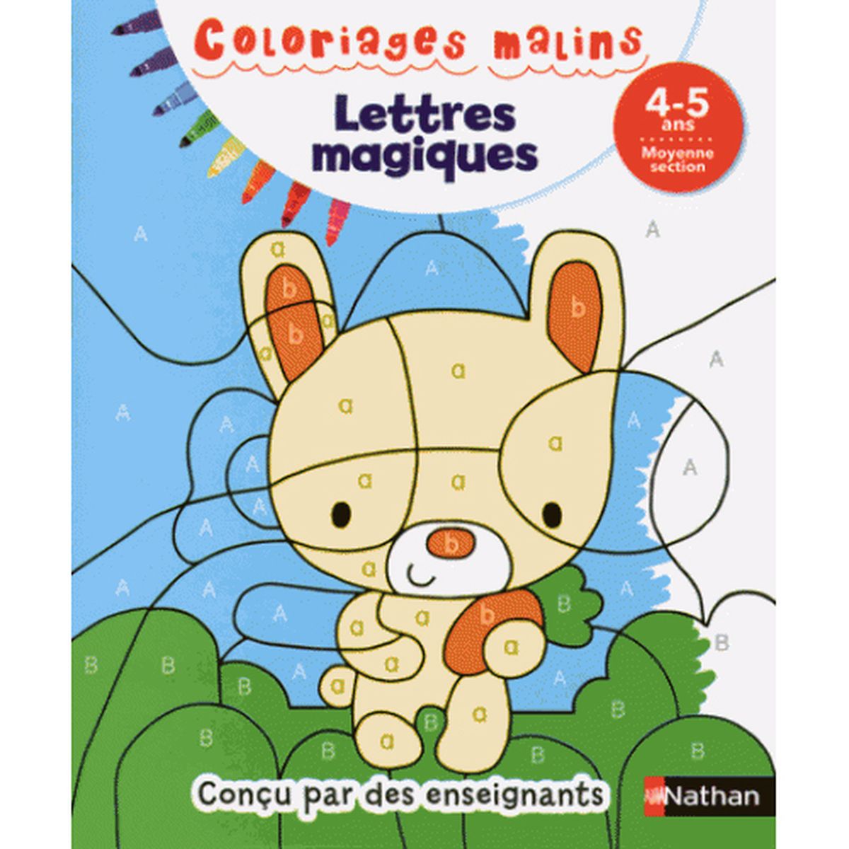 Nathan Coloriage Malin Lettres Magiques Moyenne Section Hourafr Nathan Coloriage Malin Lettres Magiques Moyenne Section Hourafr