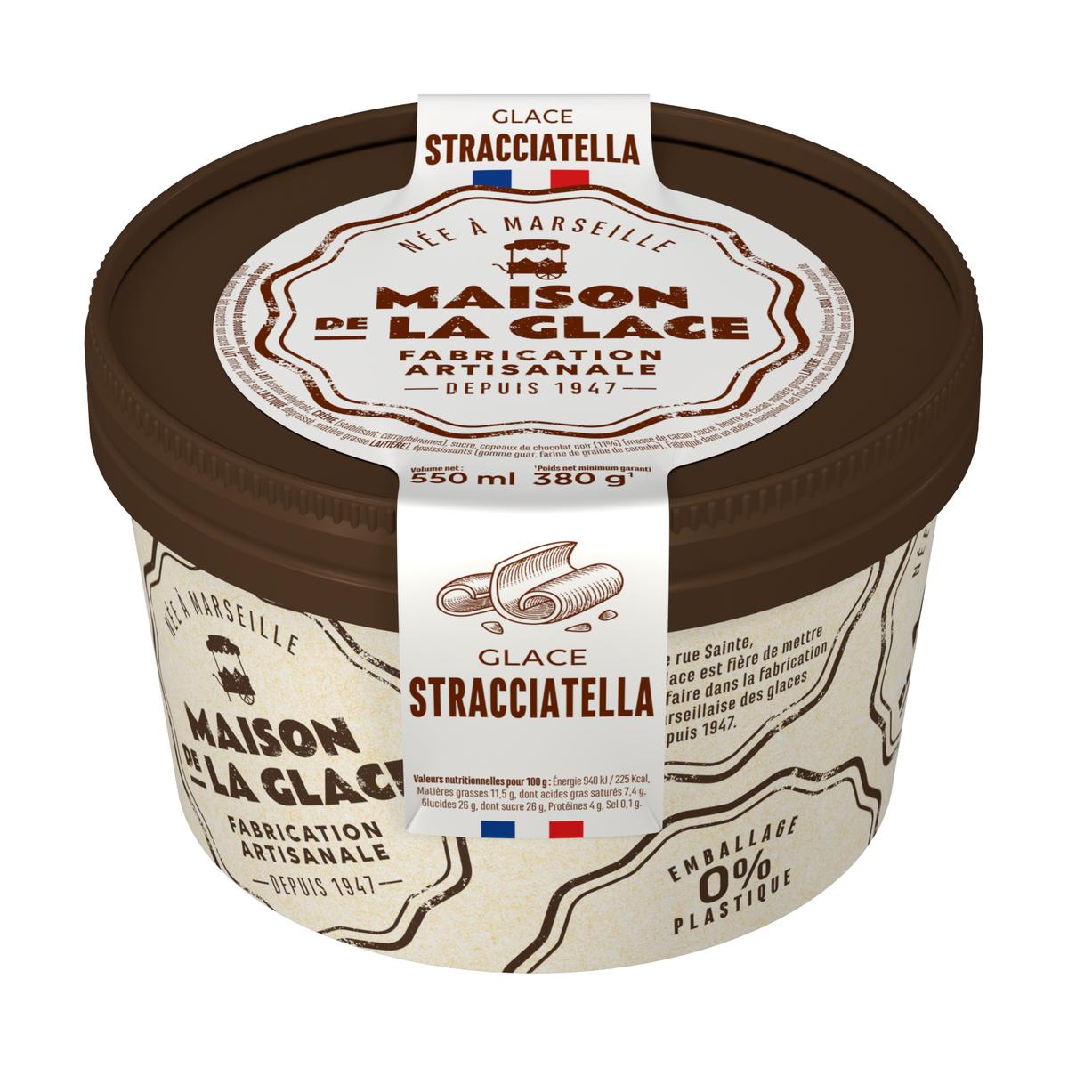3760124194715 - Maison de la Glace - Glace artisanale Stracciatella