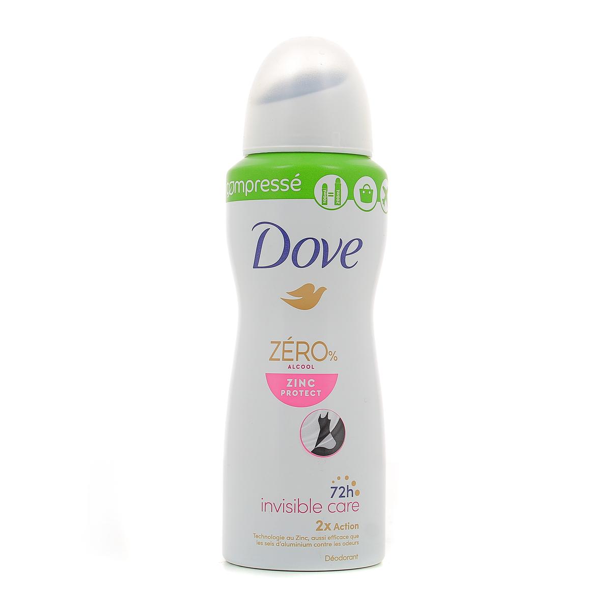 8720181455315 - Dove - Déodorant Compressé Invisible Care 0% Alcool