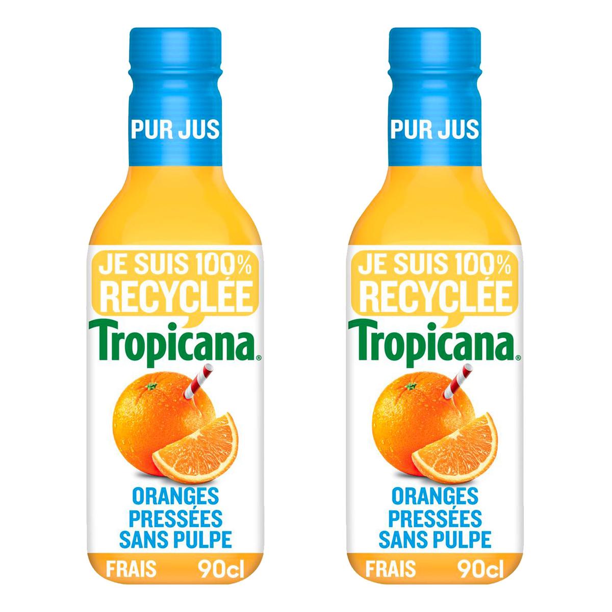 2050000357015 - Tropicana - Jus d'Orange Sans Pulpe
