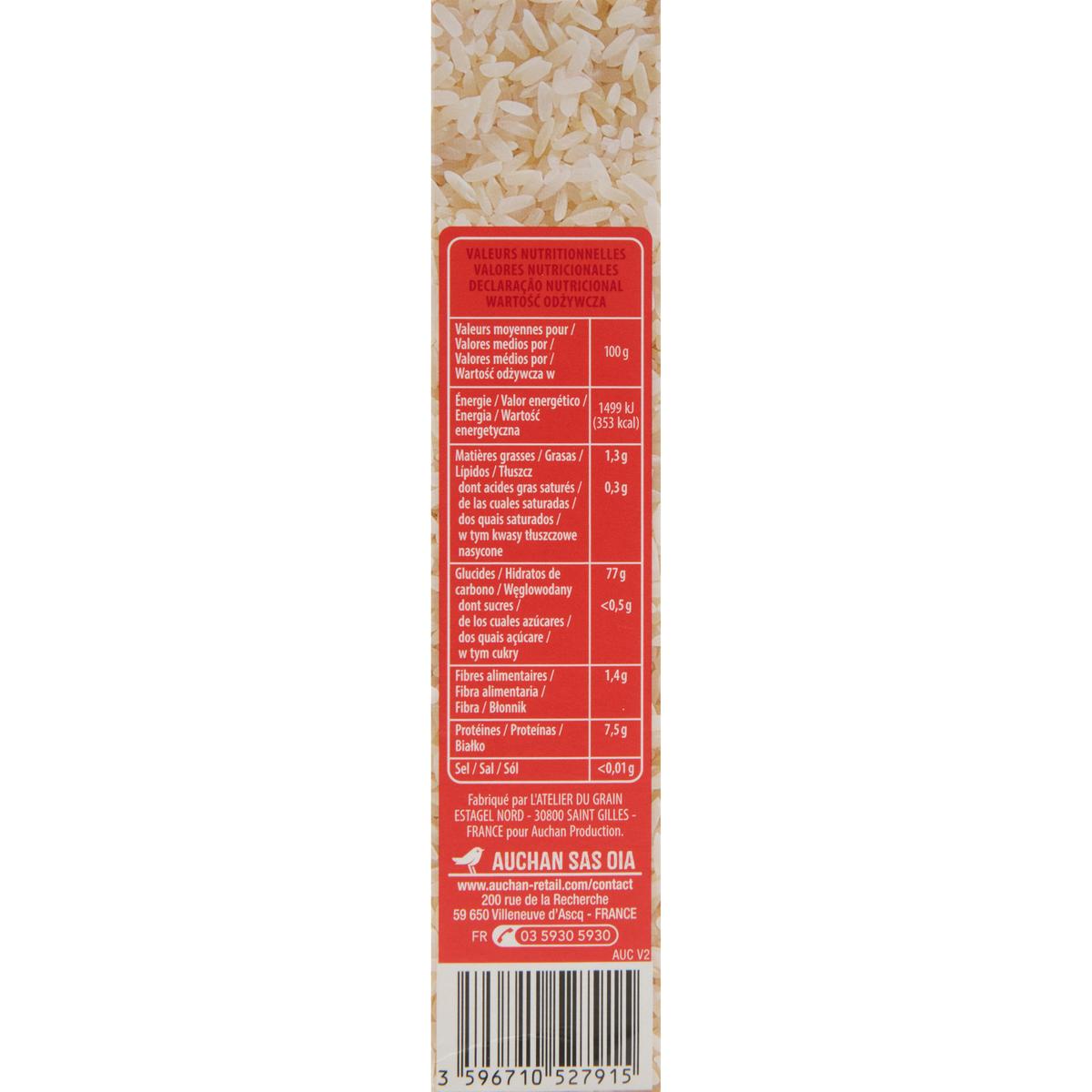 3596710527915 - Auchan - Riz blanc de Camargue IGP