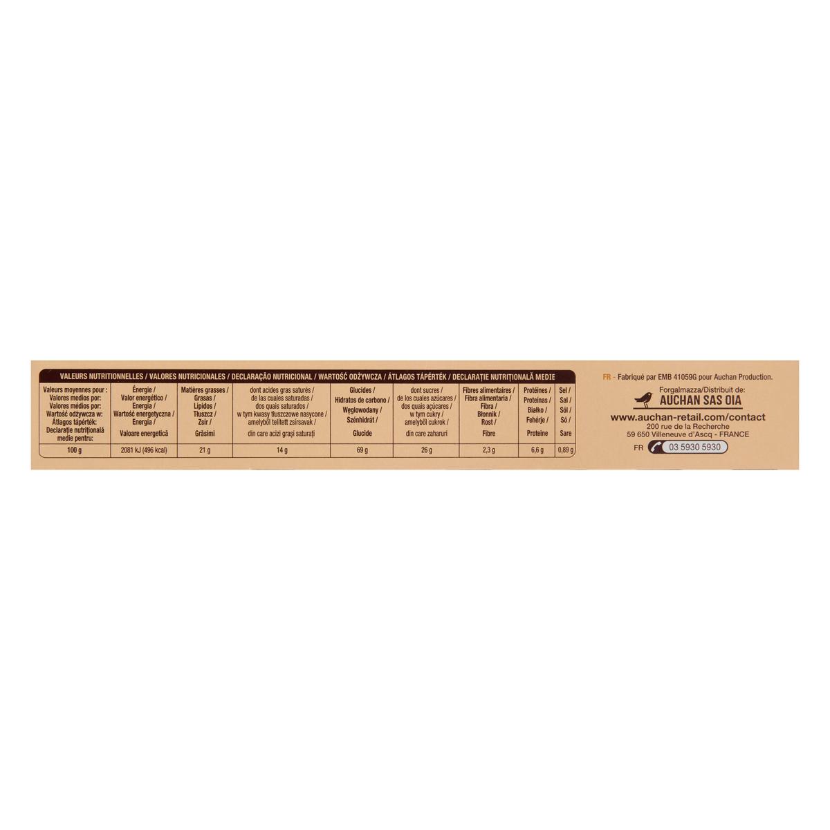 3254560028715 - Auchan - Galettes bretonnes pur beurre