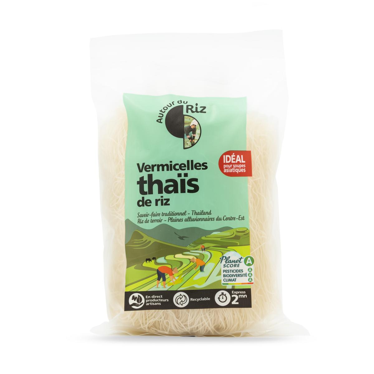 3760103149415 - Autour Du Riz - Vermicelles de riz thaï blanc Bio