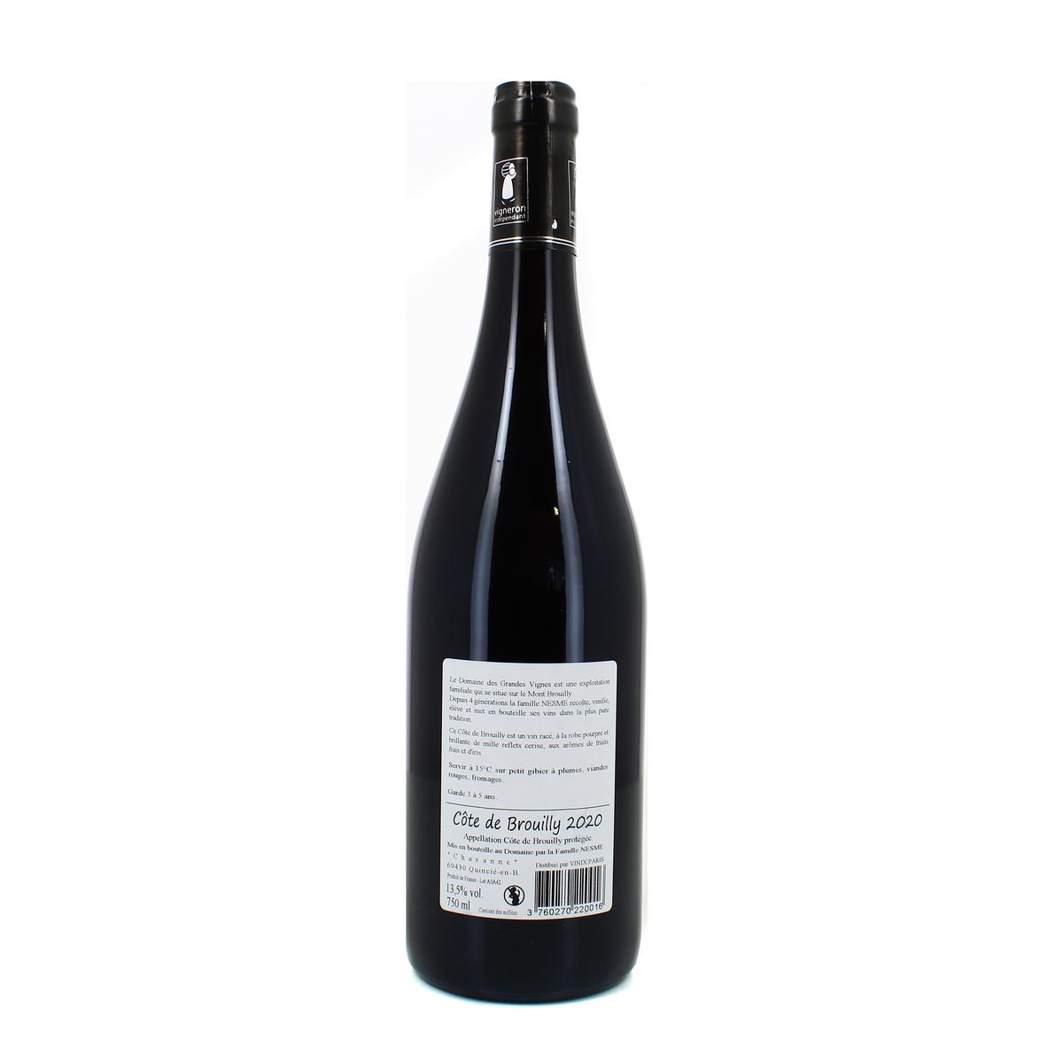 3760270220016 - Côte de Brouilly AOP - Domaine Hervé Nesme
