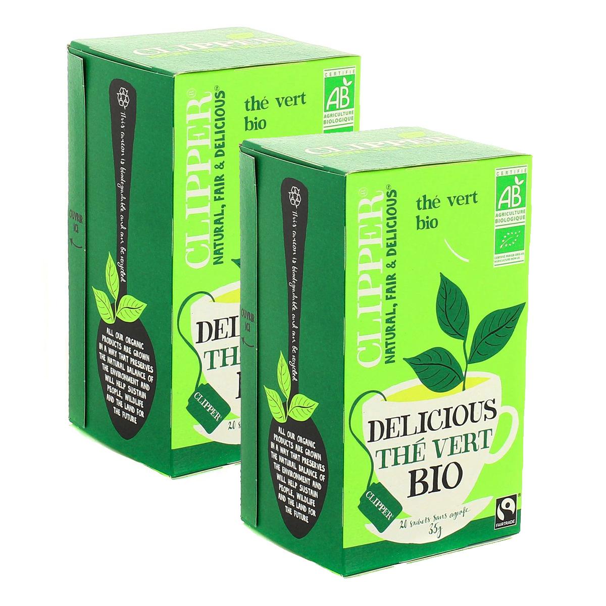 2050000400216 - Clipper - Thé vert bio
