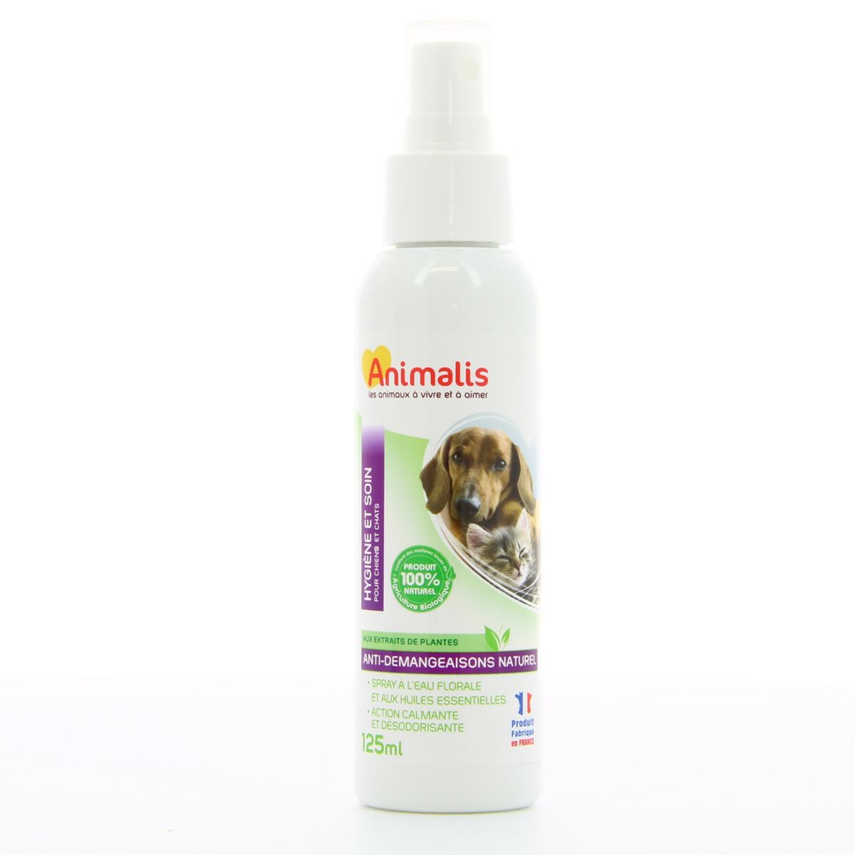 Animalis Chiens Et Chats Lotion En Spray Anti Démangeaisons 125ml