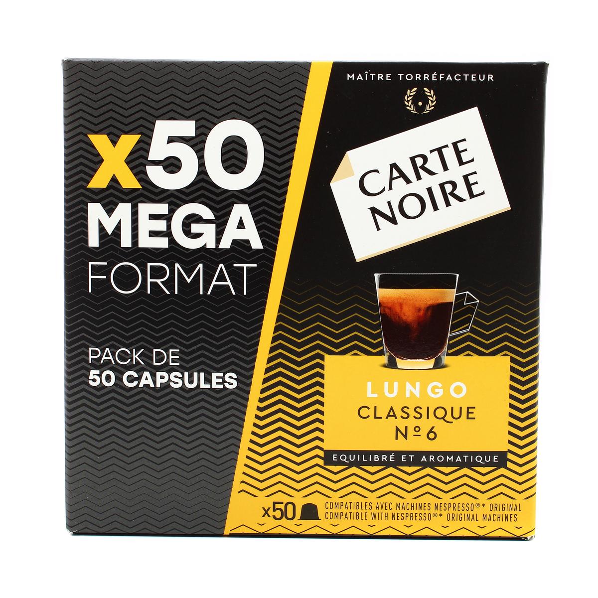 Carte Noire Cafe Lungo Classique Equilibre Et Aromatique 50 Dosettes Carte Noire Cafe Lungo Classique Equilibre Et Aromatique 50 Dosettes