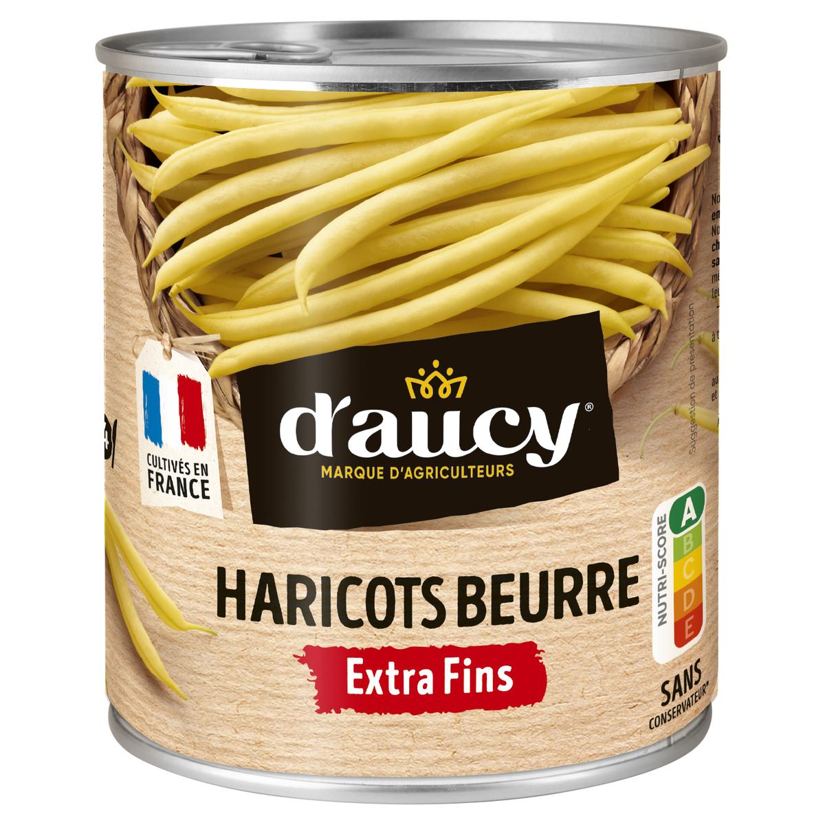 3017800022016 - D'aucy - Haricots beurre extra fins