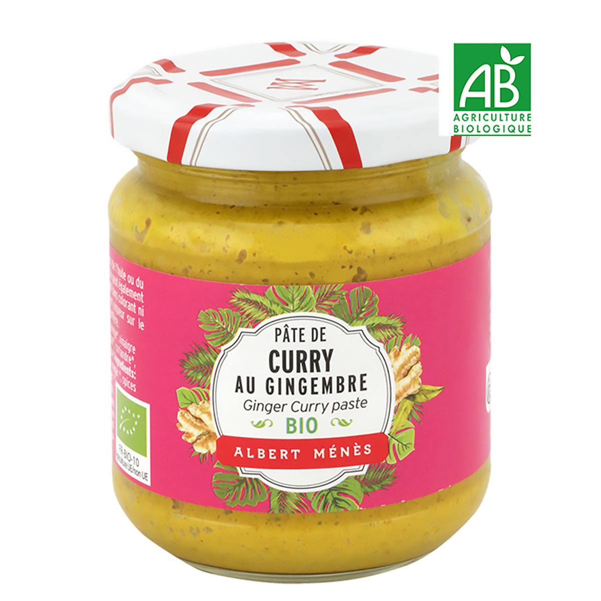 3162900032516 - Albert Ménès - Pâte de curry Bio