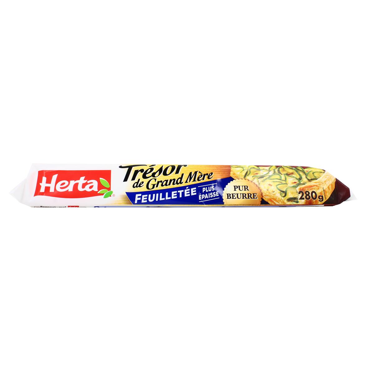 3154230812616 - Herta - Pâte Feuilletée Pur Beurre Trésor de Grand Mère