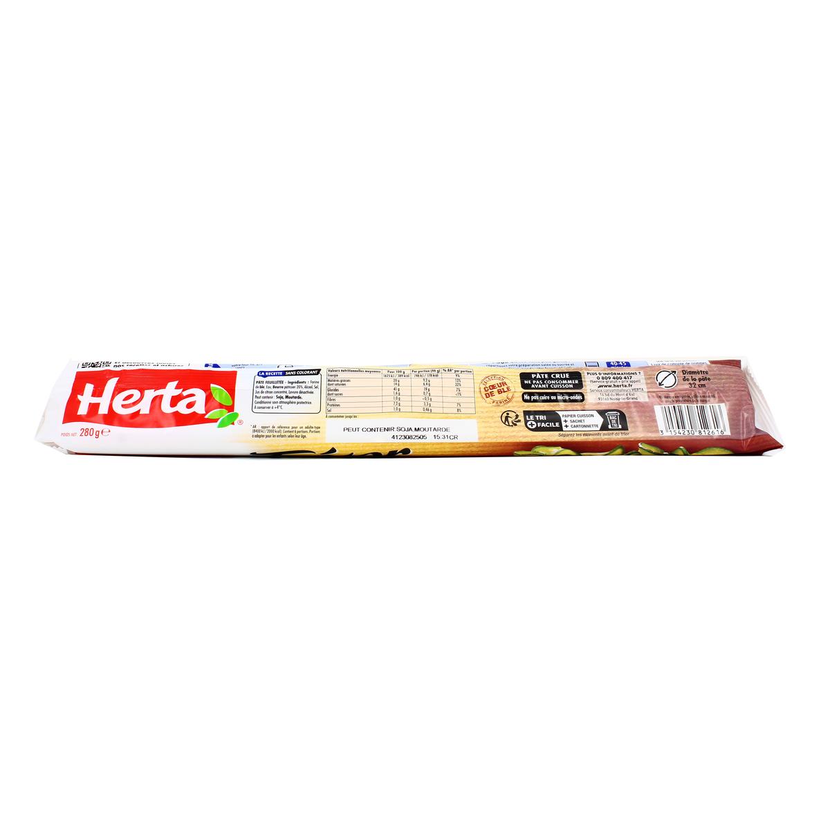 3154230812616 - Herta - Pâte Feuilletée Pur Beurre Trésor de Grand Mère