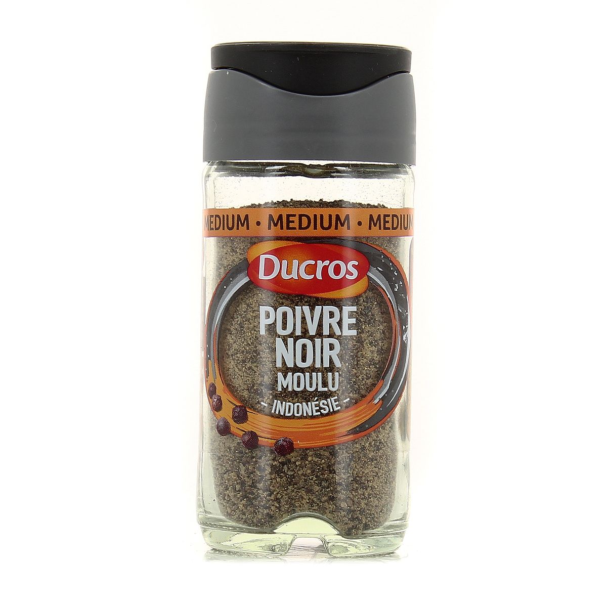 Livraison à domicile Ducros Poivre noir moulu, 38g