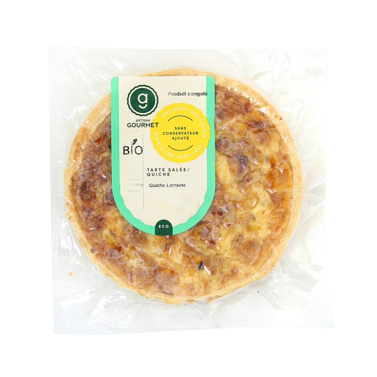 5407007804016 - ARTISAN GOURMET - Quiche Lorraine BIO