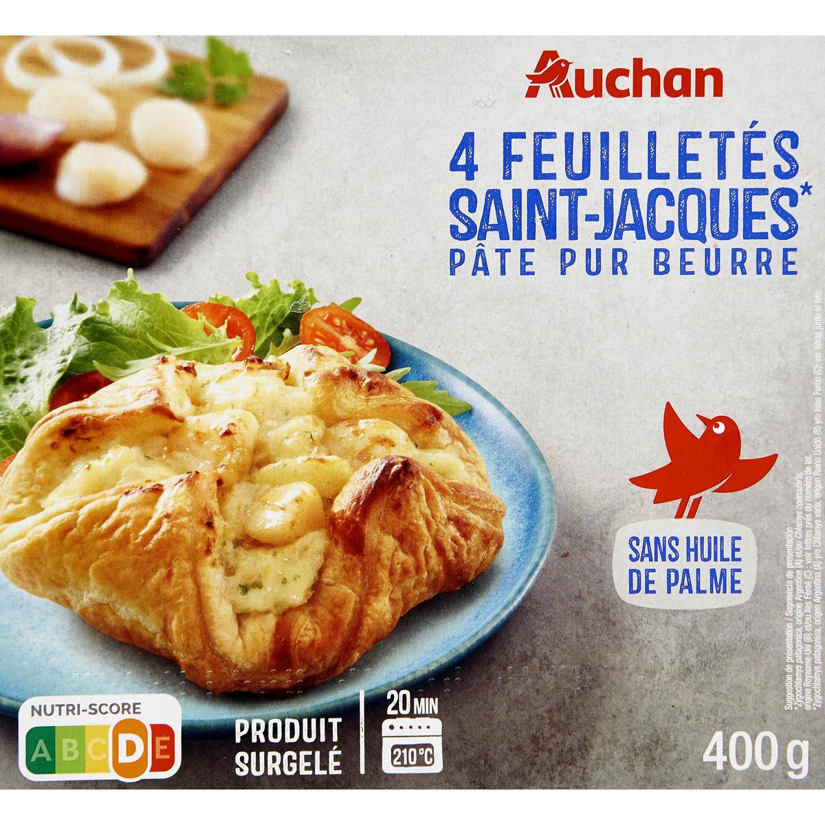 3596710275816 - Auchan - Feuilleté aux Saint-Jacques