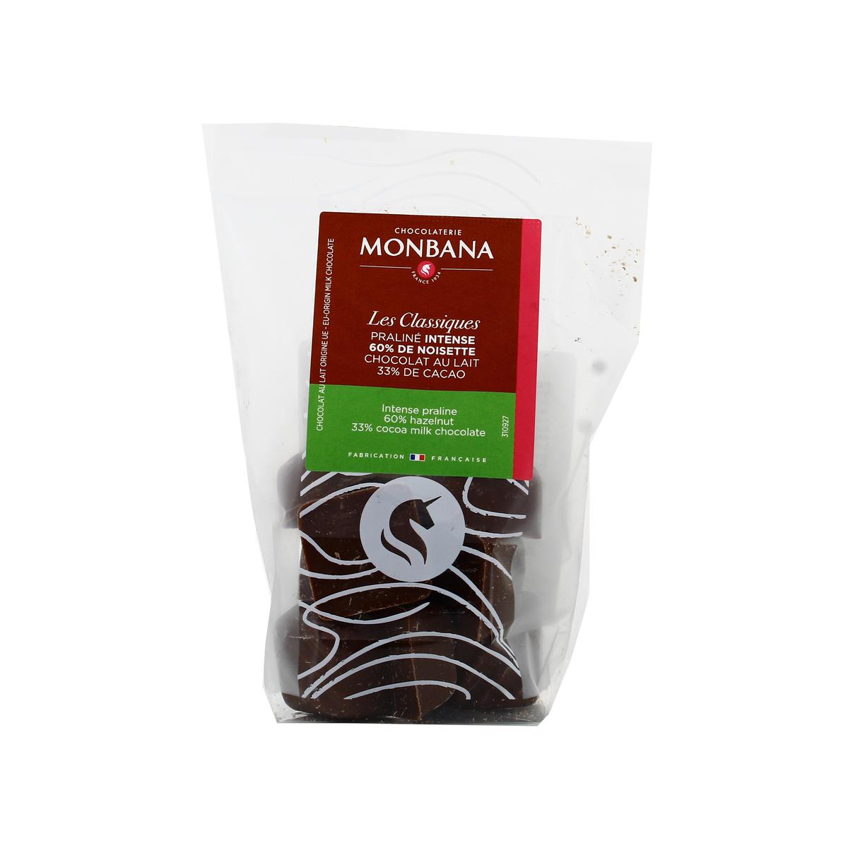 3474341106016 - Chocolaterie Monbana - Feve Lait Noisette intense