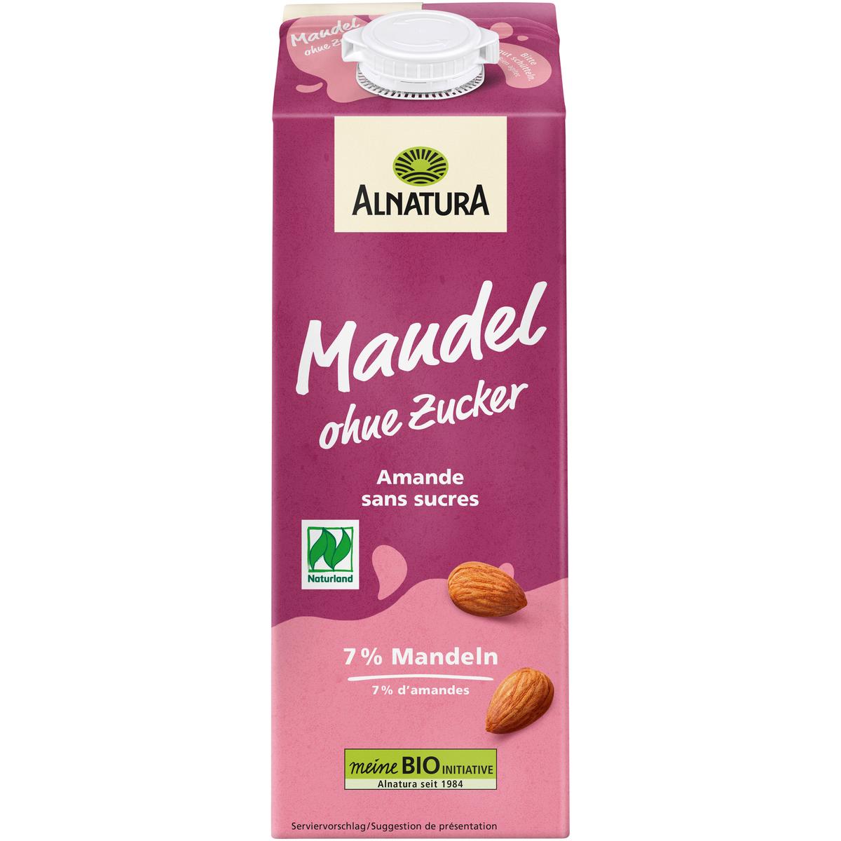 4104420186316 - Alnatura - Amande non sucrée Boisson Végétale Bio
