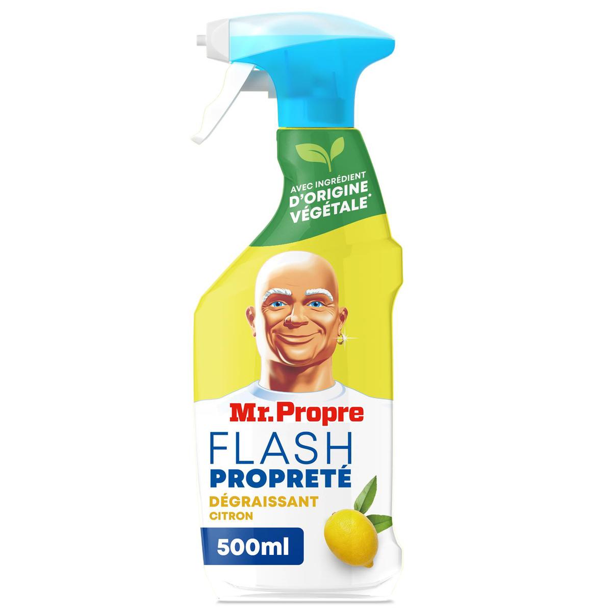 Livraison à domicile Mr Propre Spray nettoyant dégraissant citron, 500ml