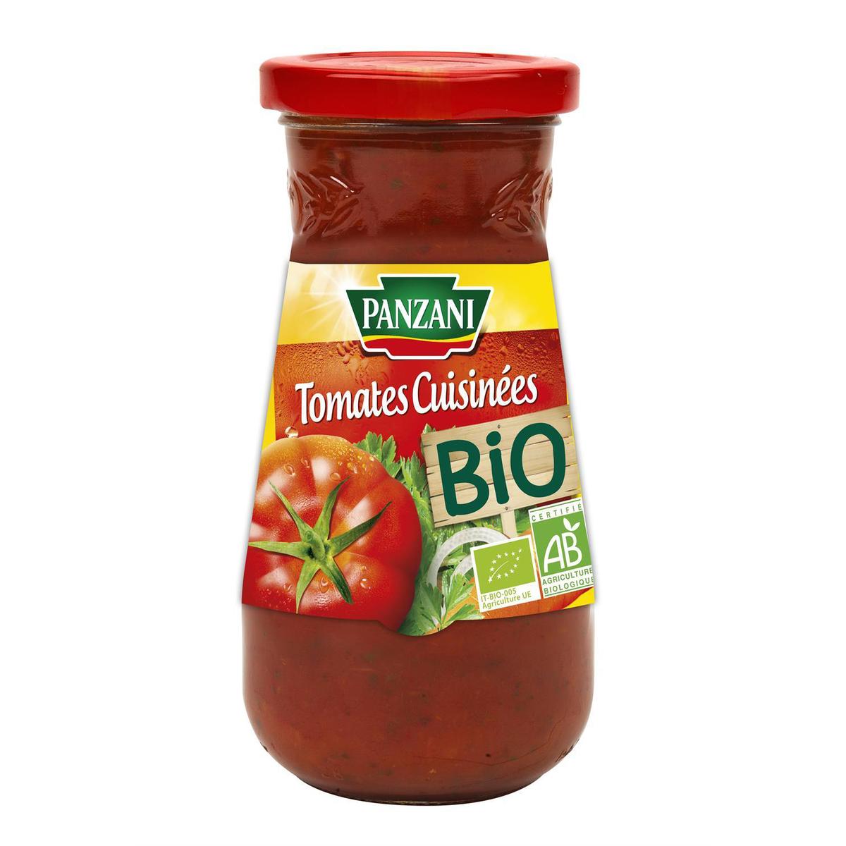 Livraison  domicile Panzani Sauce tomate  cuisin e Bio 400g