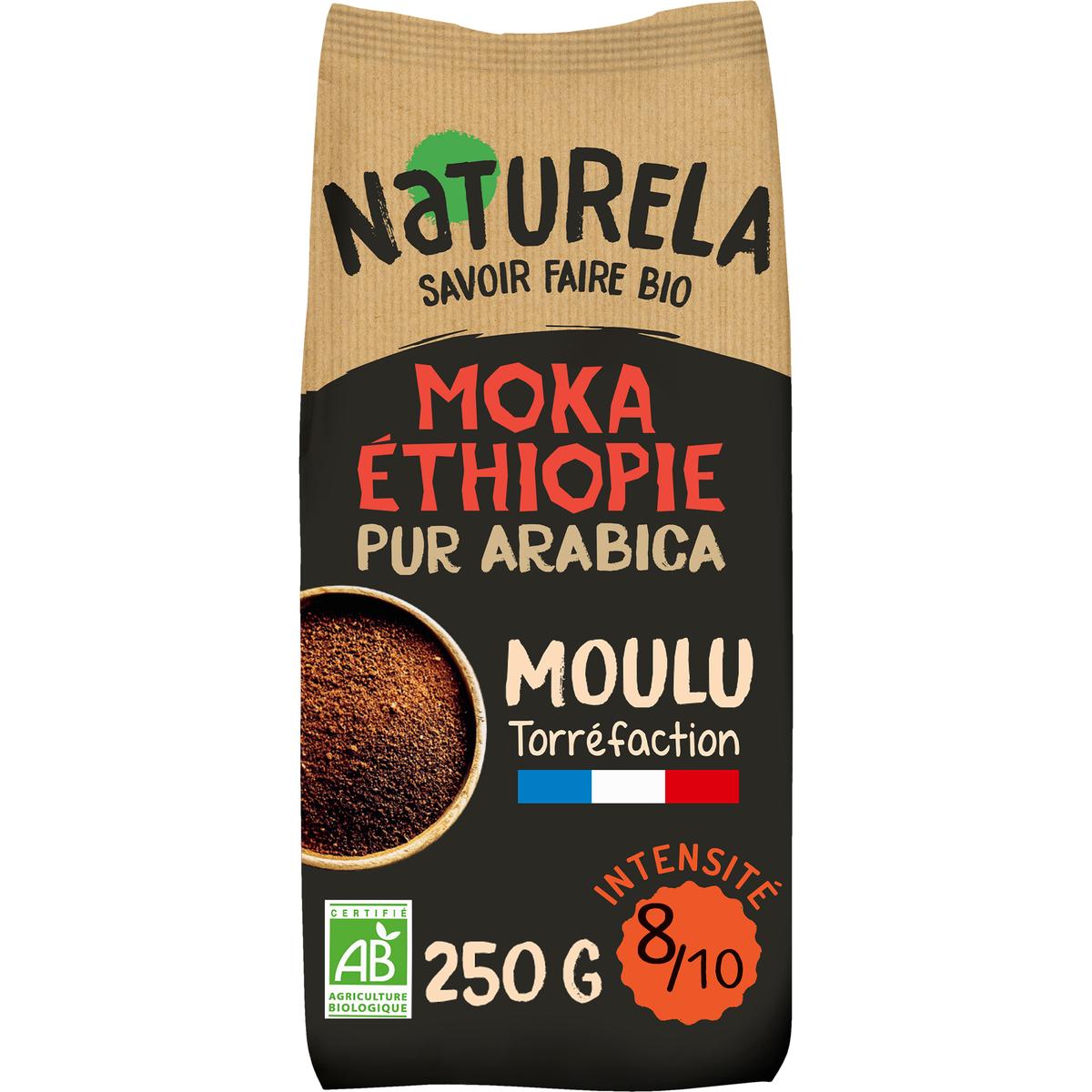 3700112056816 - Naturela - Café Moulu Pur Arabica Moka Ethiopie Bio