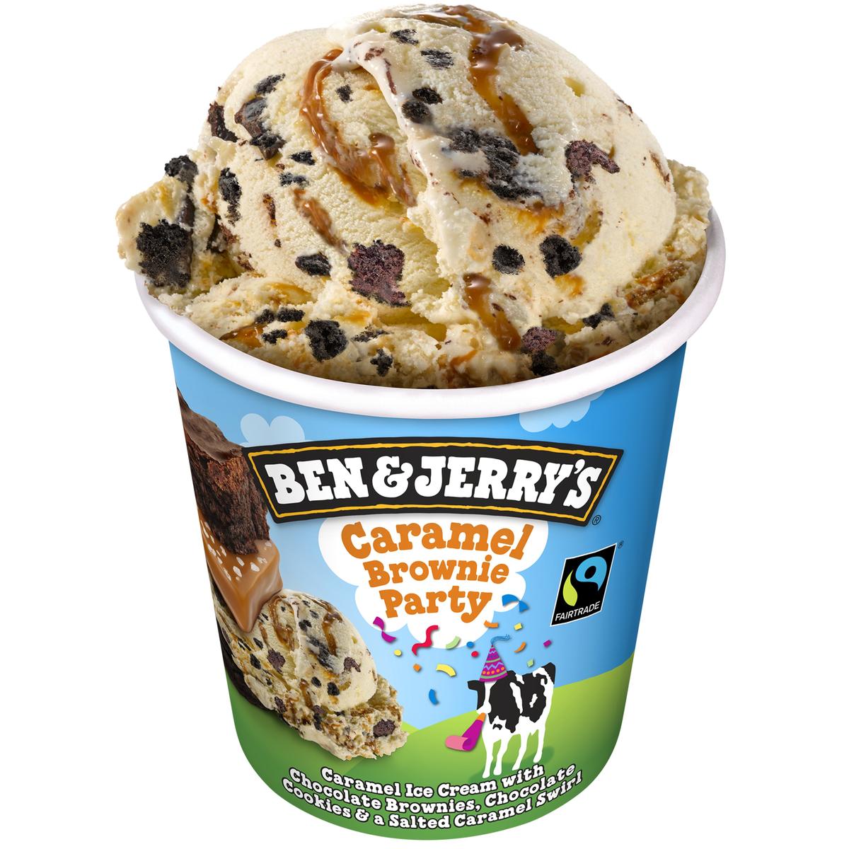 8711327318816 - Ben&Jerry's - Pot crème glacée caramel Brownie Party 500ml