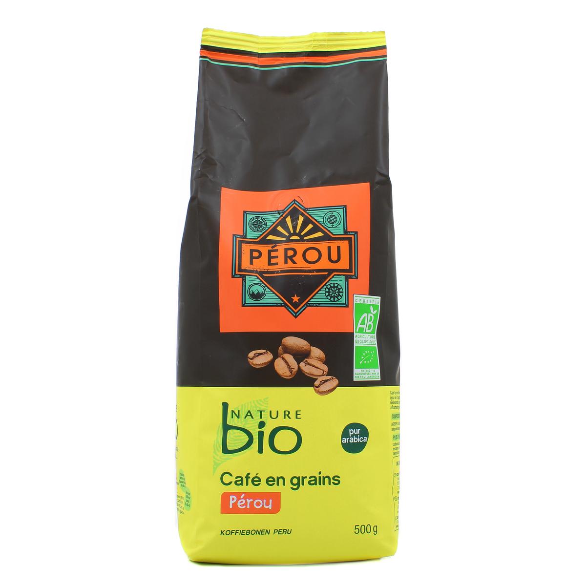 Café en grains Bio 500g Contenu