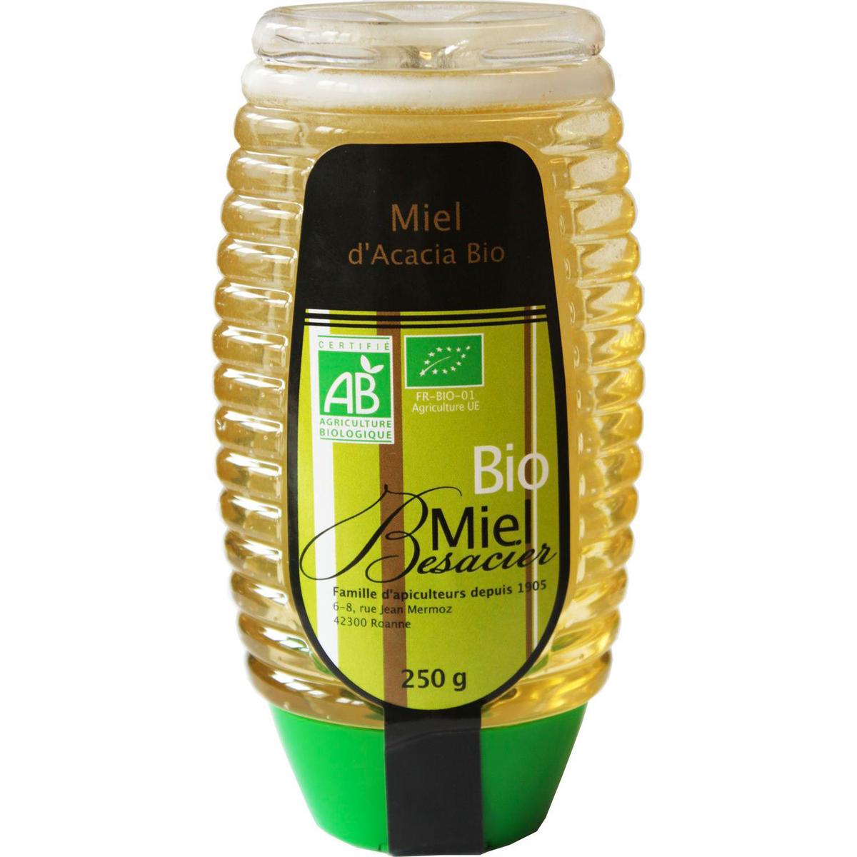 3110770401017 - Miel Besacier - Miel d'Acacia Squeezer Bio