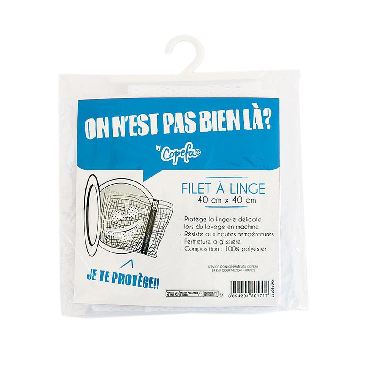Rayen Filet à Linge - 40 x 30 cm - Blanc à prix pas cher