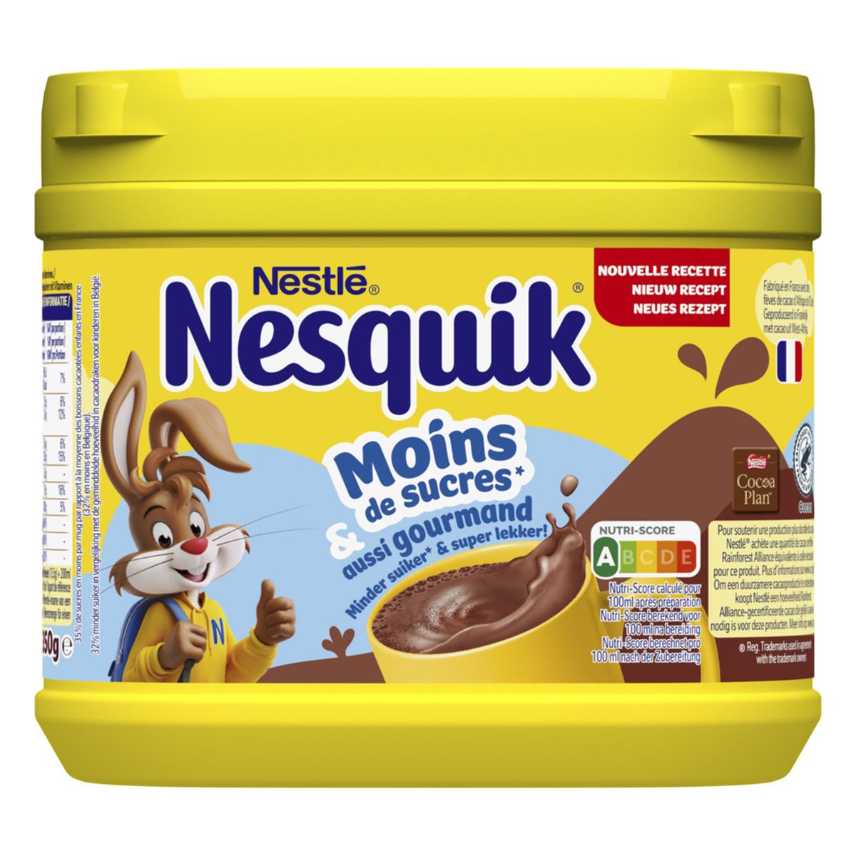 8445291604117 - Nesquik - Chocolat Moins de Sucre 350G
