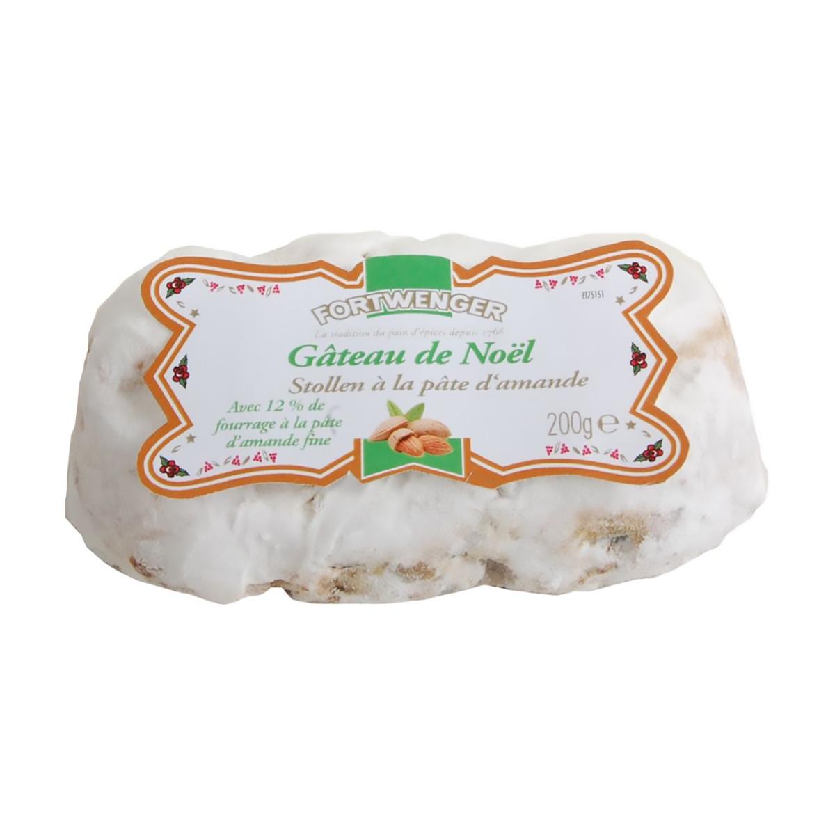 3279130104217 - FORTWENGER - Stollen aux Fruits et à la Pâte d'Amandes