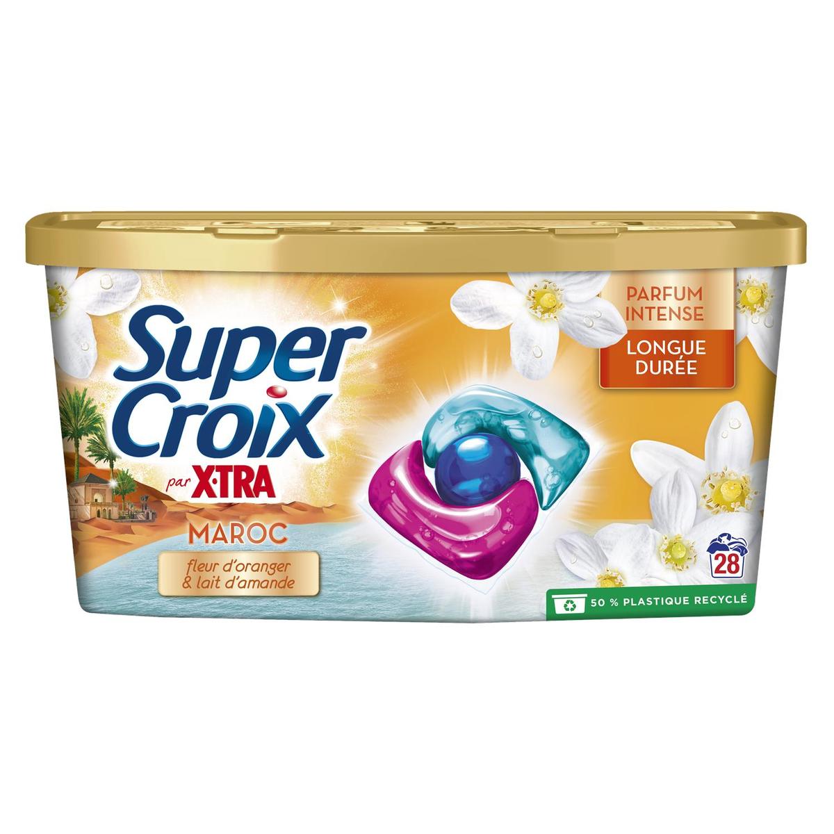 3178041364317 - Super Croix - Capsule lessive Maroc Fleur d'Oranger et Lait d'Amande