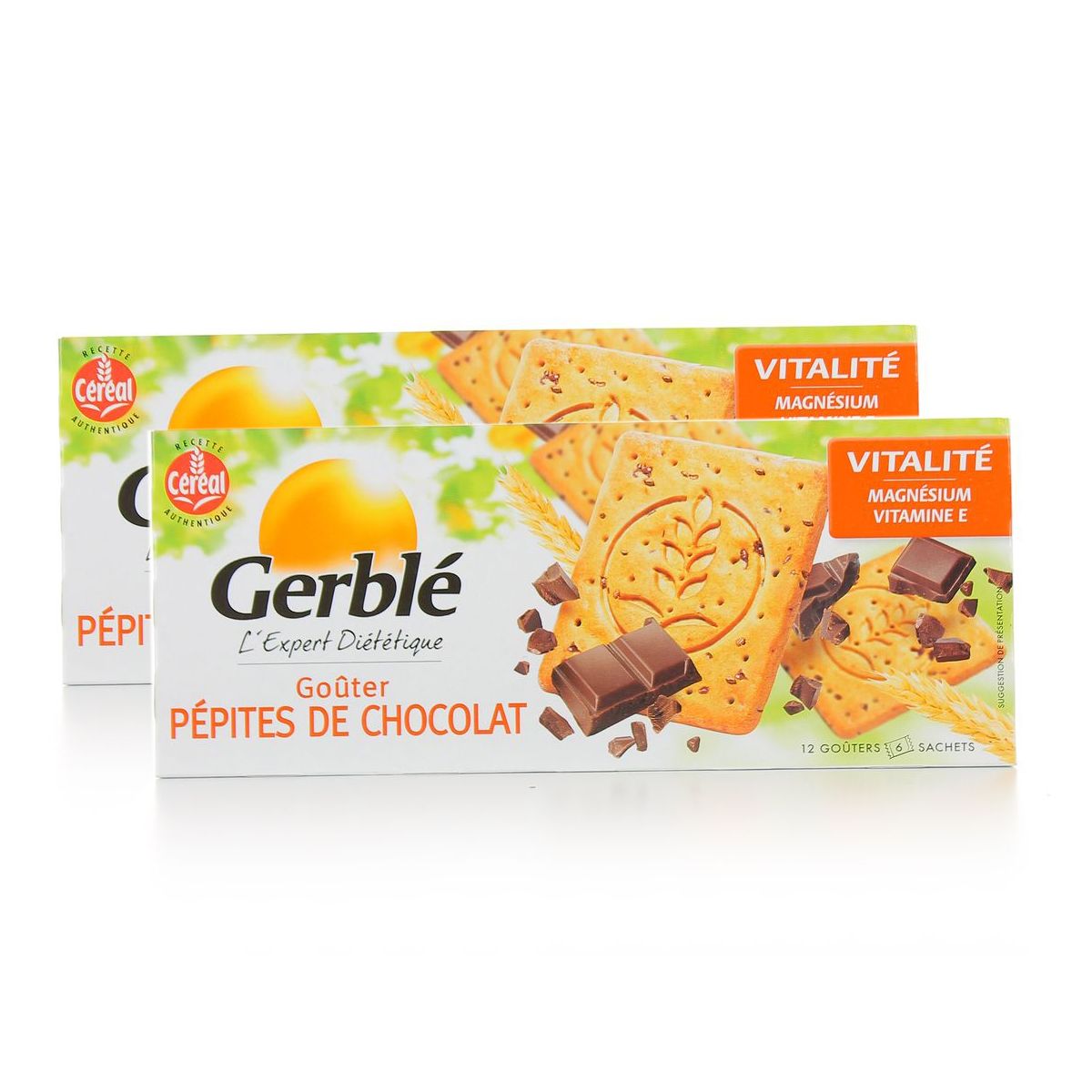 Acheter Promotion Gerble Gouters Pepites De Chocolat Lot De 2x250g