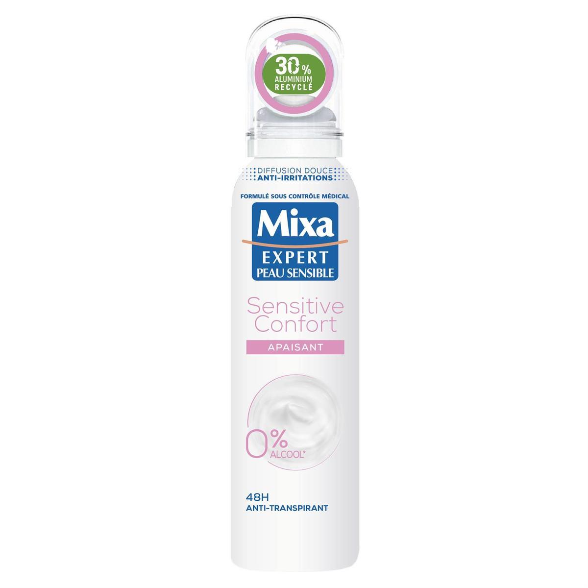 3600551154817 - Mixa - Déodorant Sensitive Confort Apaisant 48H