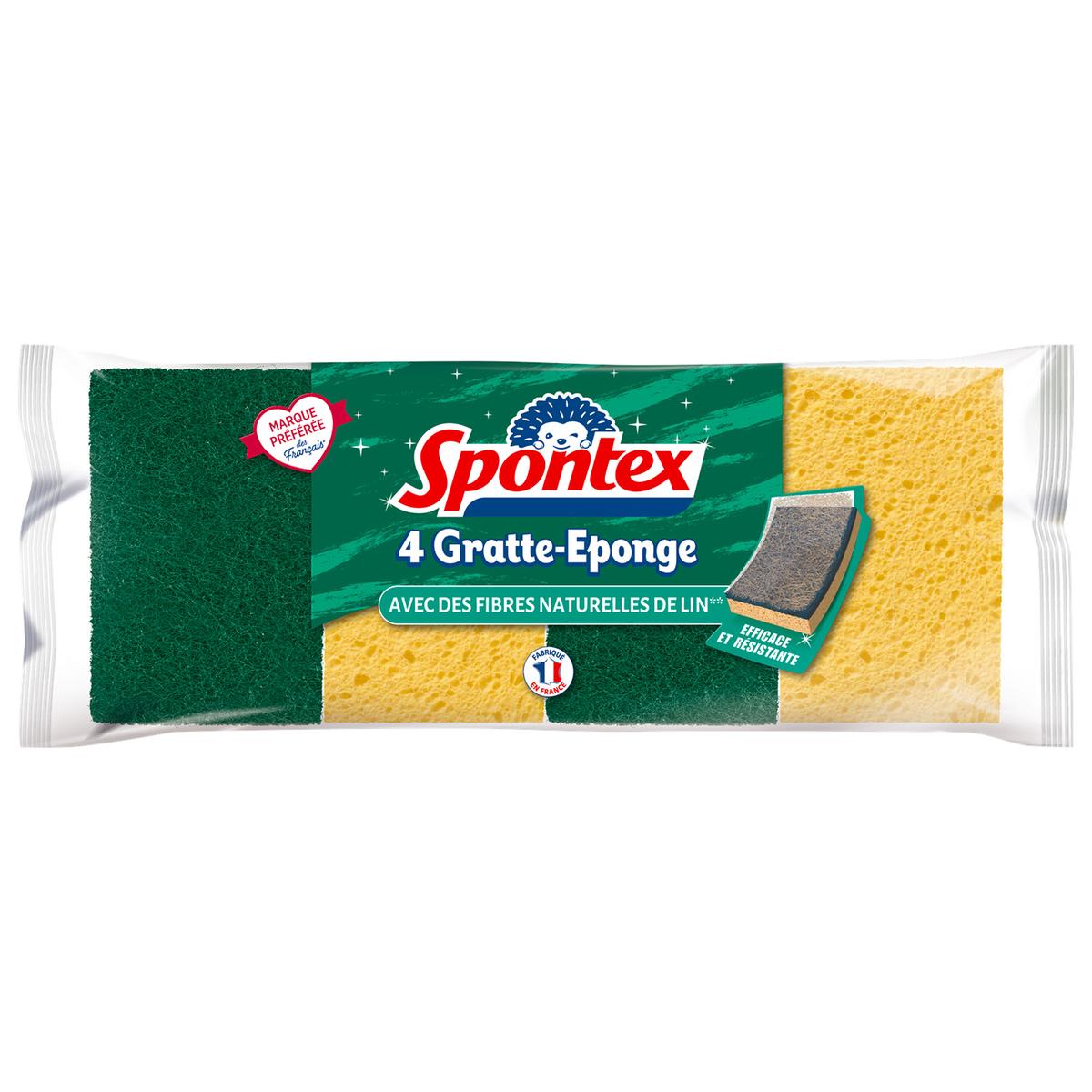 3384126005017 - Spontex - Gratte-eponge fibre naturel