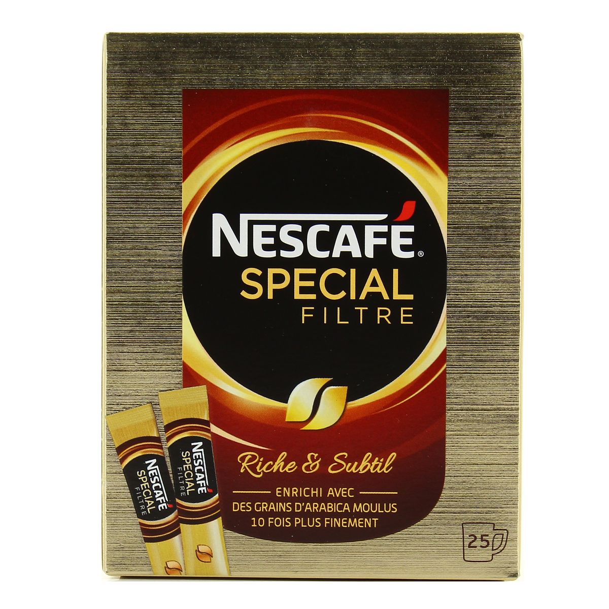Café soluble spécial filtre en stick 2 g Nescafé le lot de 50