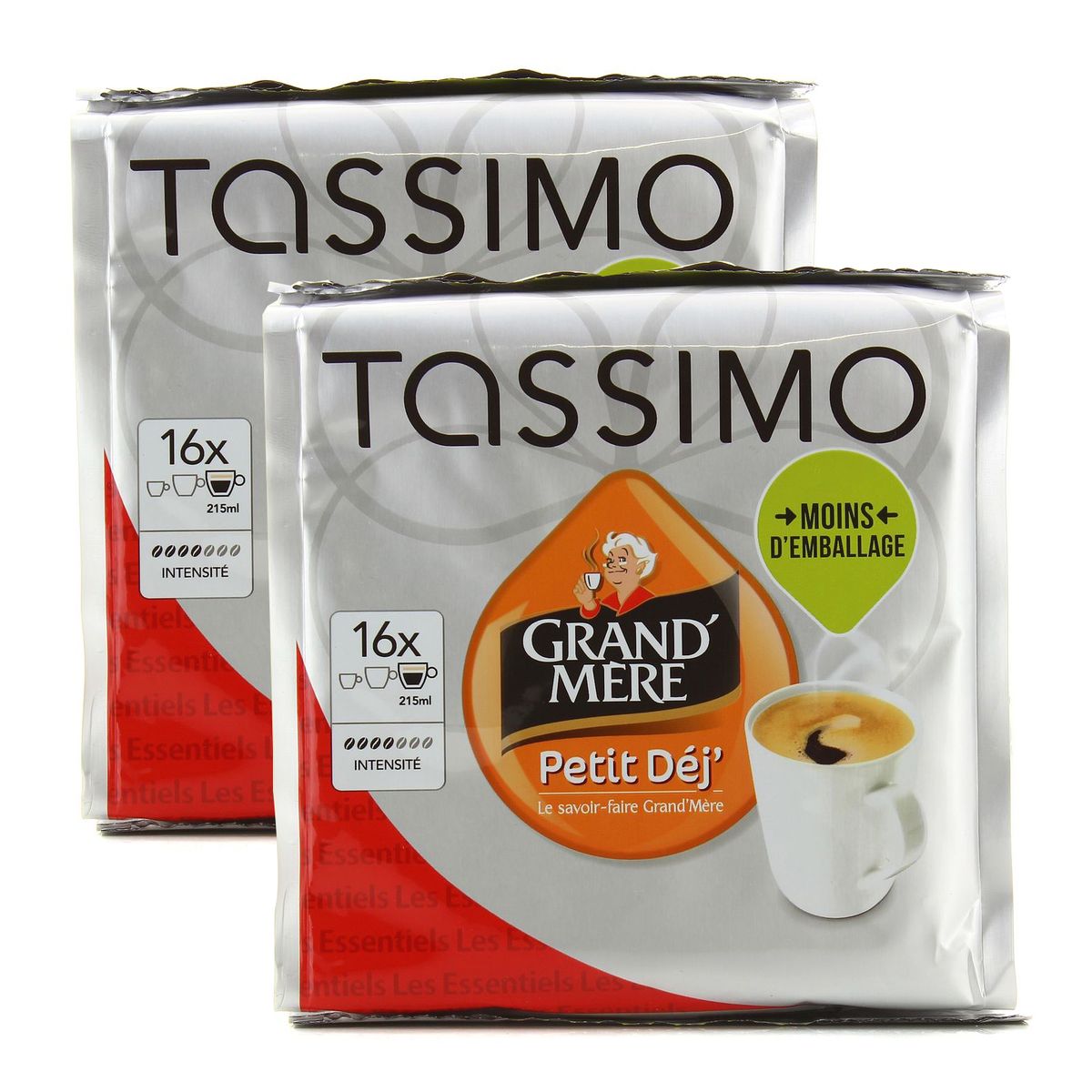 L'OR Café Long Intense - 16 Capsules pour Tassimo à 3,59 €