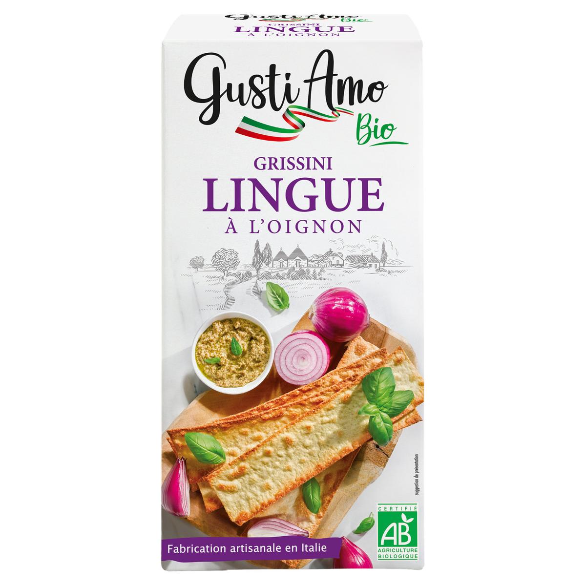 3456300018417 - Gusti Amo - Gressin Lingue Oignon Bio